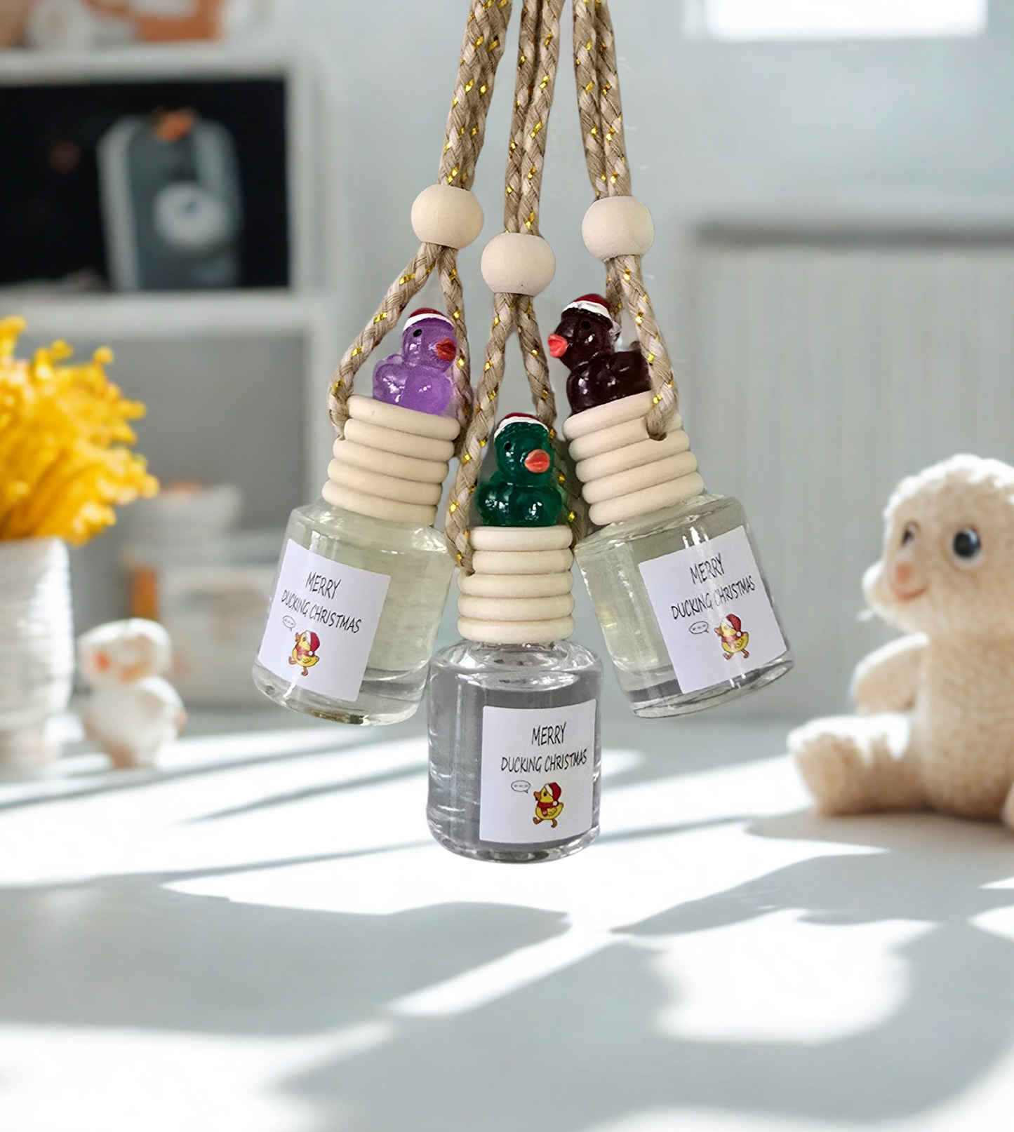 "Merry Ducking Christmas" Car Reed Diffuser