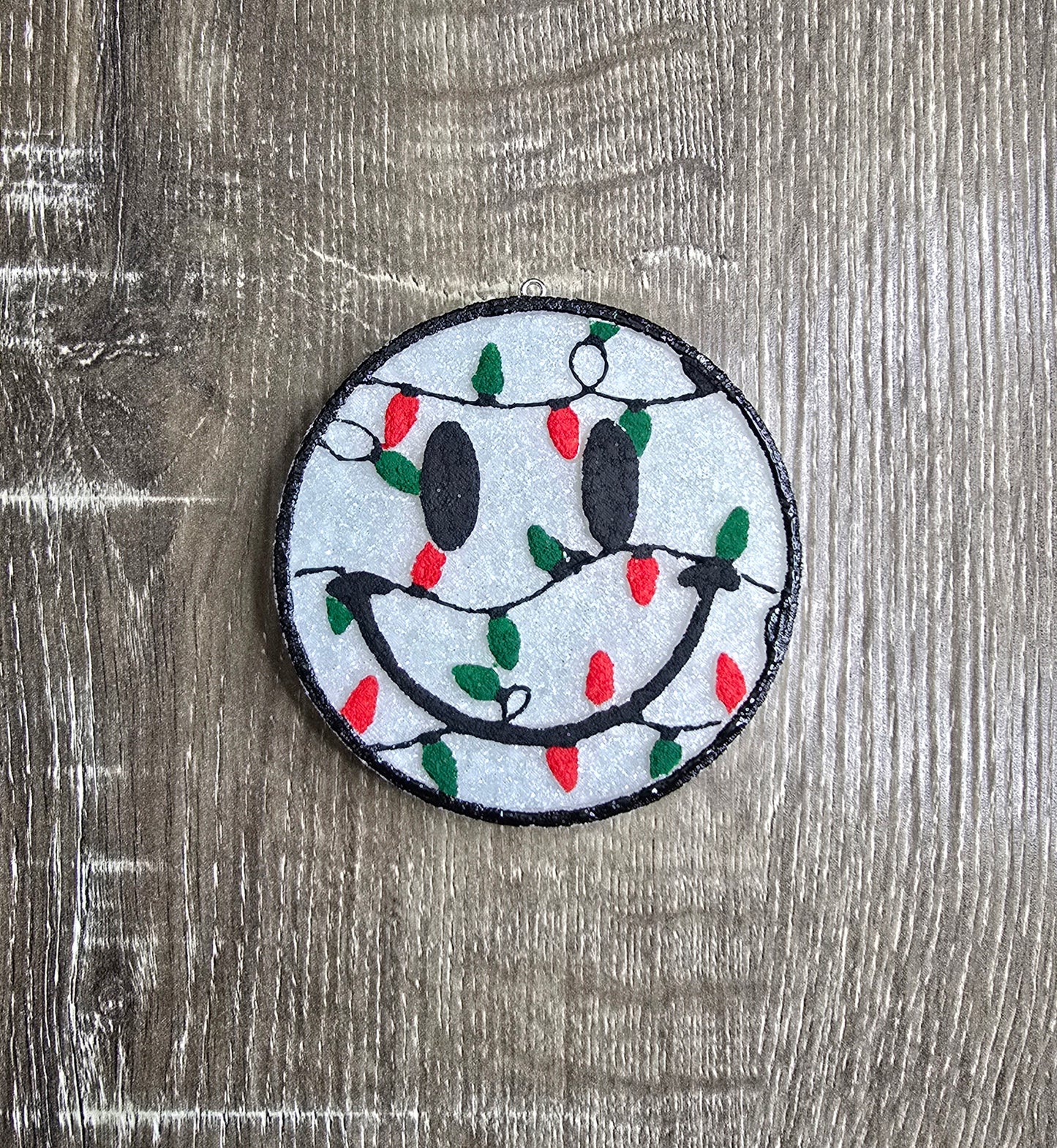 Smiley Christmas lights