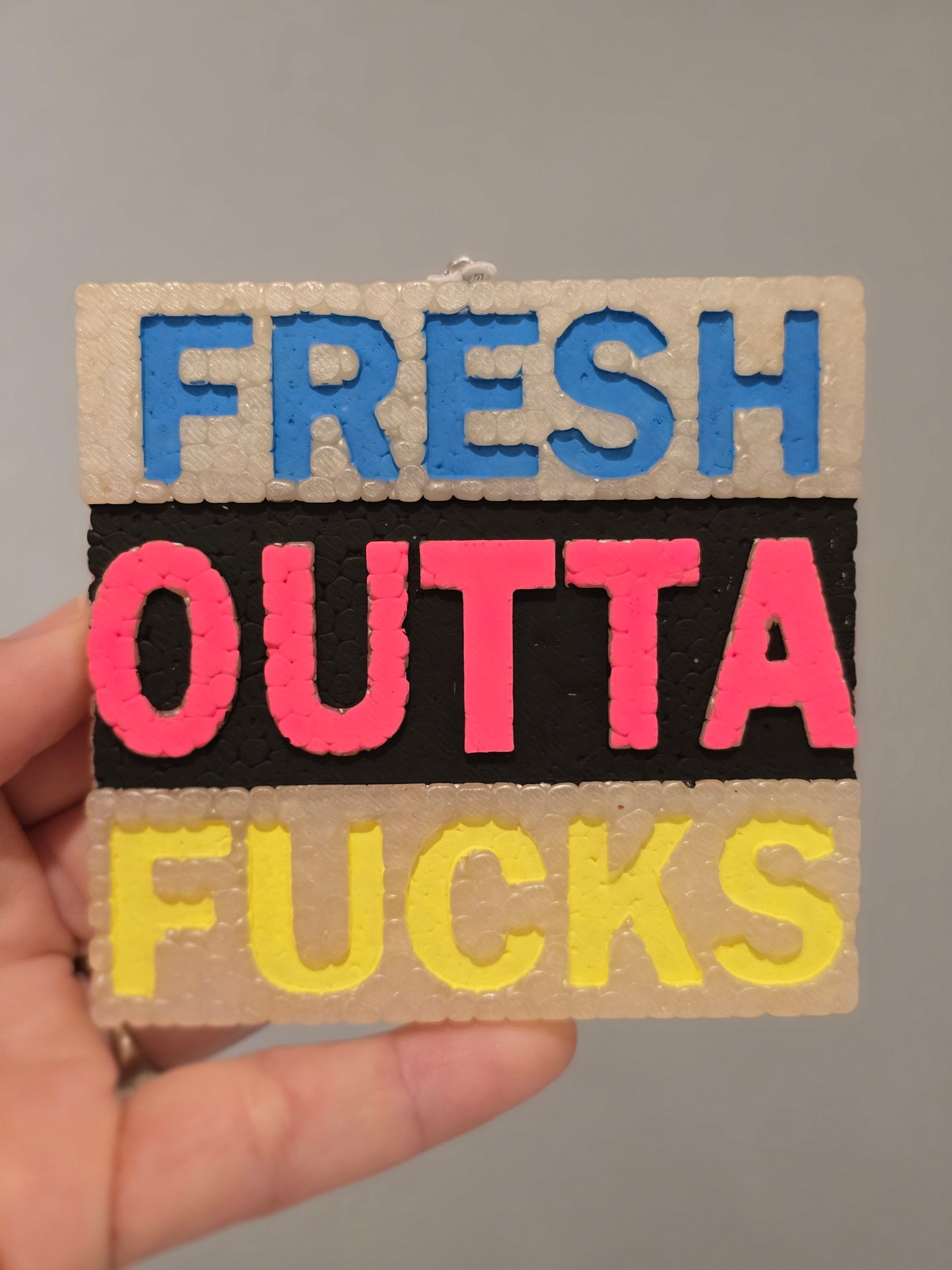 Fresh Outta Fucks - CINNAMON CARAMEL SWIRL