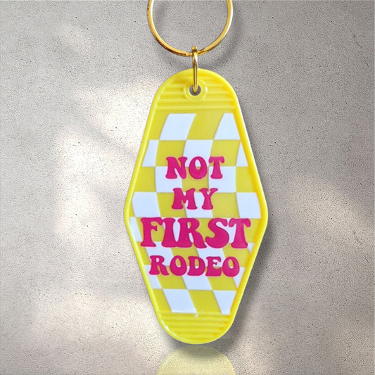 Motel Keychain