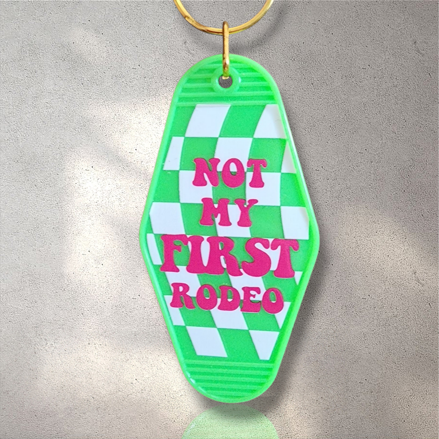 Motel Keychain
