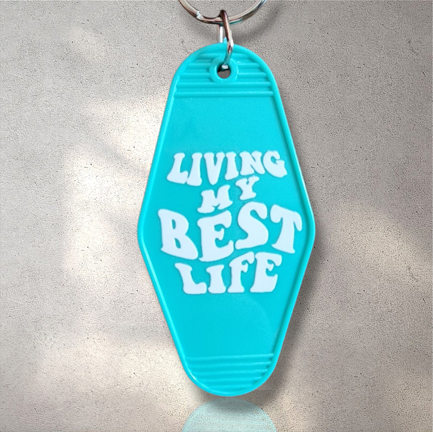 Motel Keychain