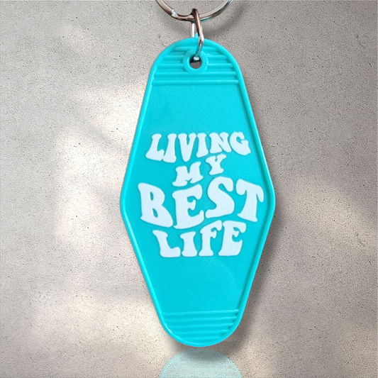 Motel Keychain