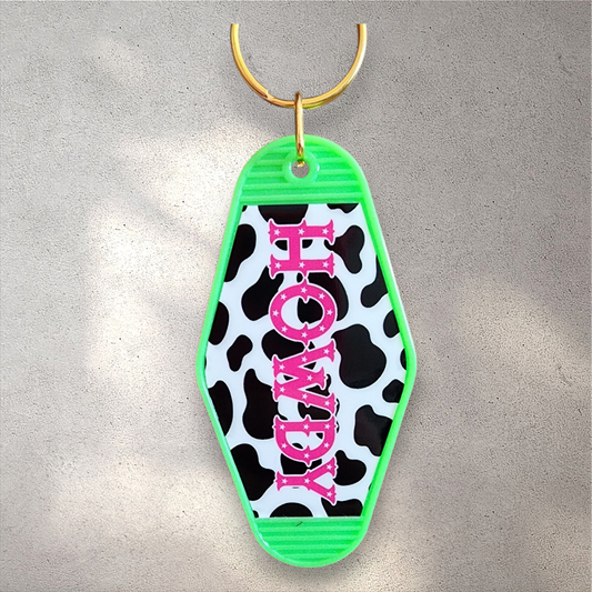 Motel Keychain