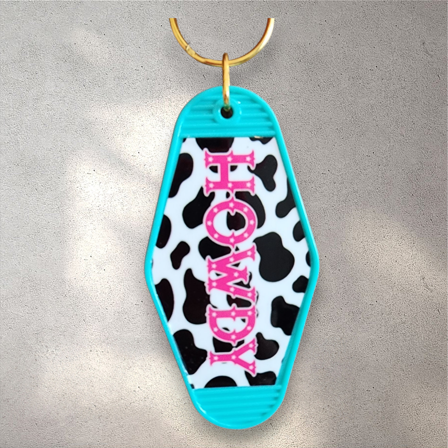 Motel Keychain