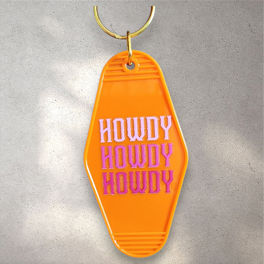 Motel Keychain