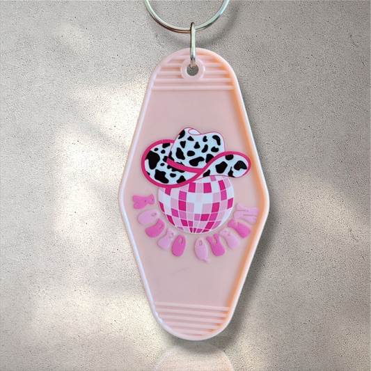 Motel Keychain