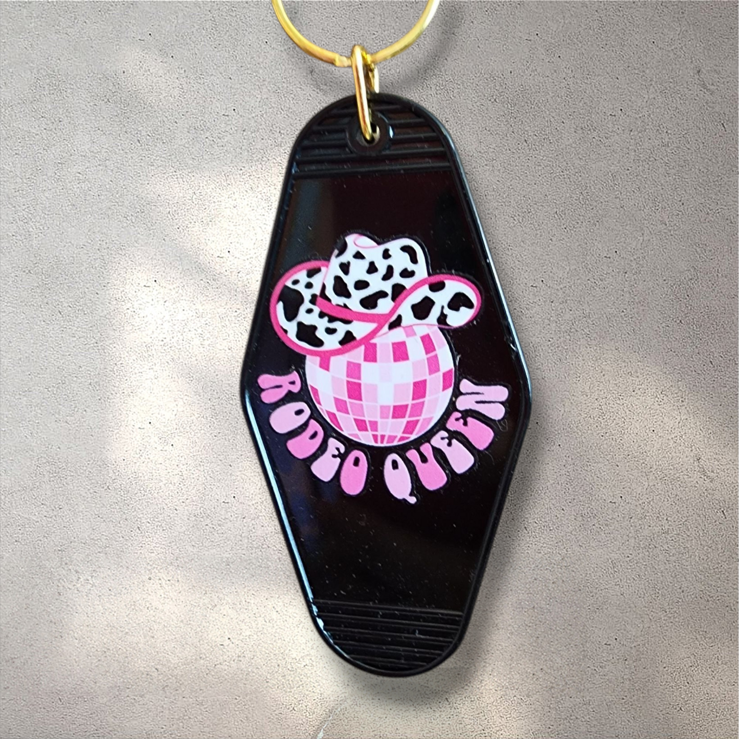 Motel Keychain