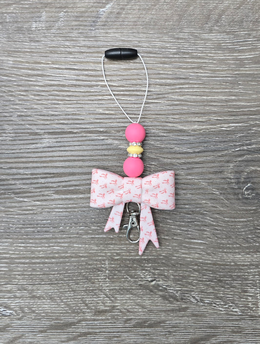 Coquette Print Bow